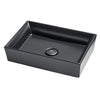 [D20080022.059] POP® Rectangular Vessel Sink - Matte Black 