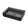 [D20080022.178] POP® Rectangular Vessel Sink - Matte Black 