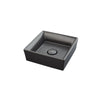 [D20085015.425] POP® Square Vessel Sink - Matte Black 