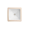 [D20105000.415] POP® Petite Square Sink - Biscuit