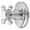 [D35101430.100] Ashbee 3/2 or 4/3 Diverter Valve Trim Only with Cross Handle - Polished Chrome