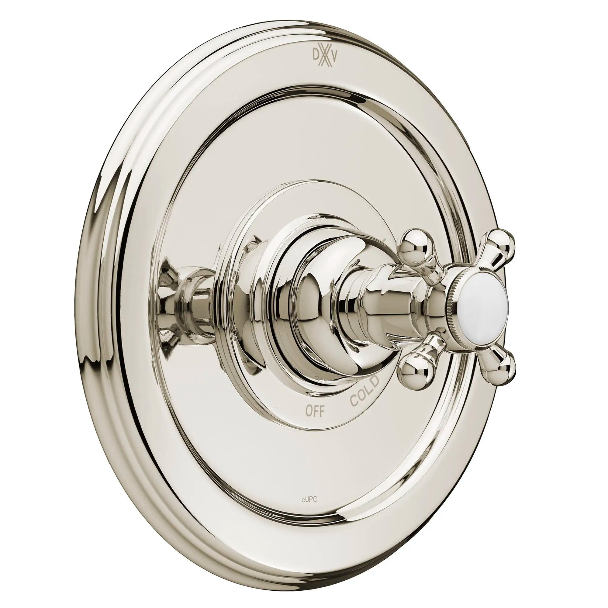 Pressure Balance Shower Valve Trim with Cross Handle // PLATINUM NICKEL // 41946_P_D35101540150_0_CDNwebp.webp