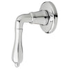 [D35101700.100] 1/2" or 3/4" Wall Valve Trim with Lever Handle - Polished Chrome