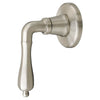 [D35101700.144] 1/2" or 3/4" Wall Valve Trim with Lever Handle - Polished Chrome