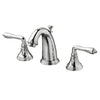 [D35101800.100] Widespread Lavatory Faucet with Lever Handles - Brushed Nickel