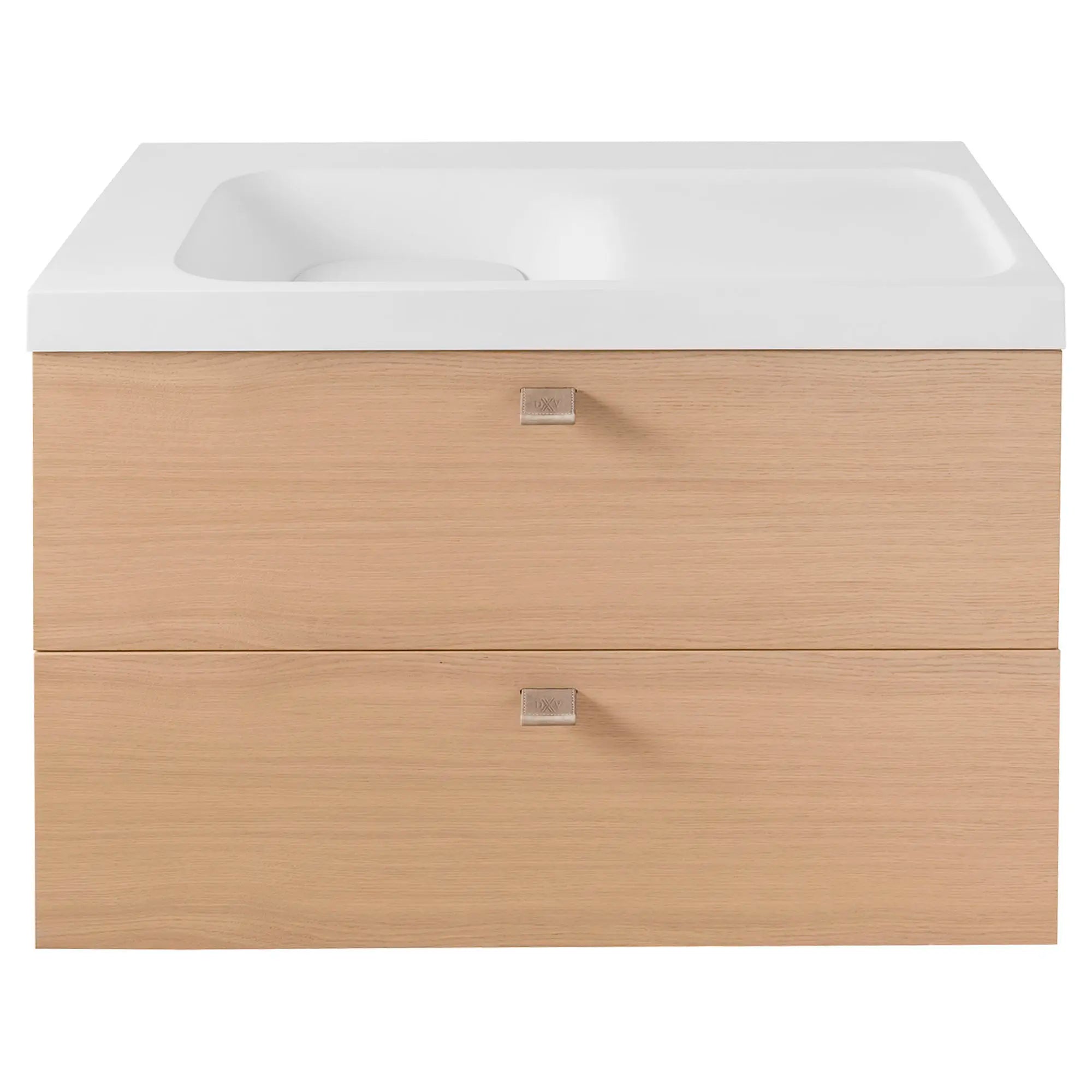 DXV® Modulus 36 in. Two-Drawer Single Vanity Only // NATURAL OAK // 42005_D19075036LH414_0_CDNwebp.webp