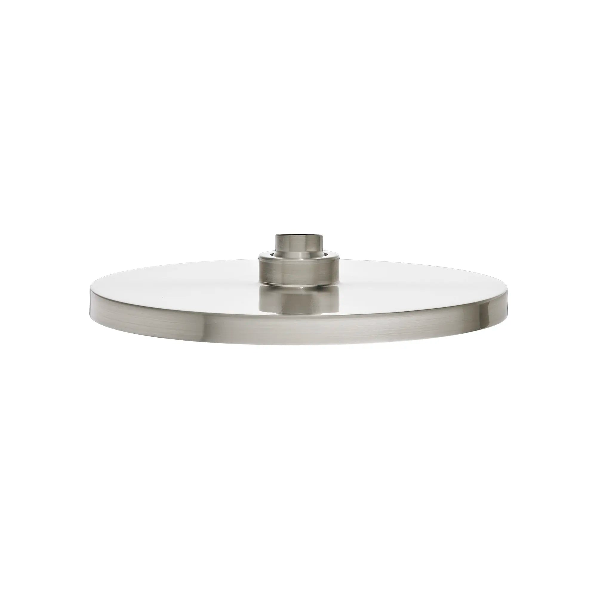Contemporary Single Function 8 in. Round Showerhead // BRUSHED NICKEL // 42189_D35700208144_0_CDNwebp.webp