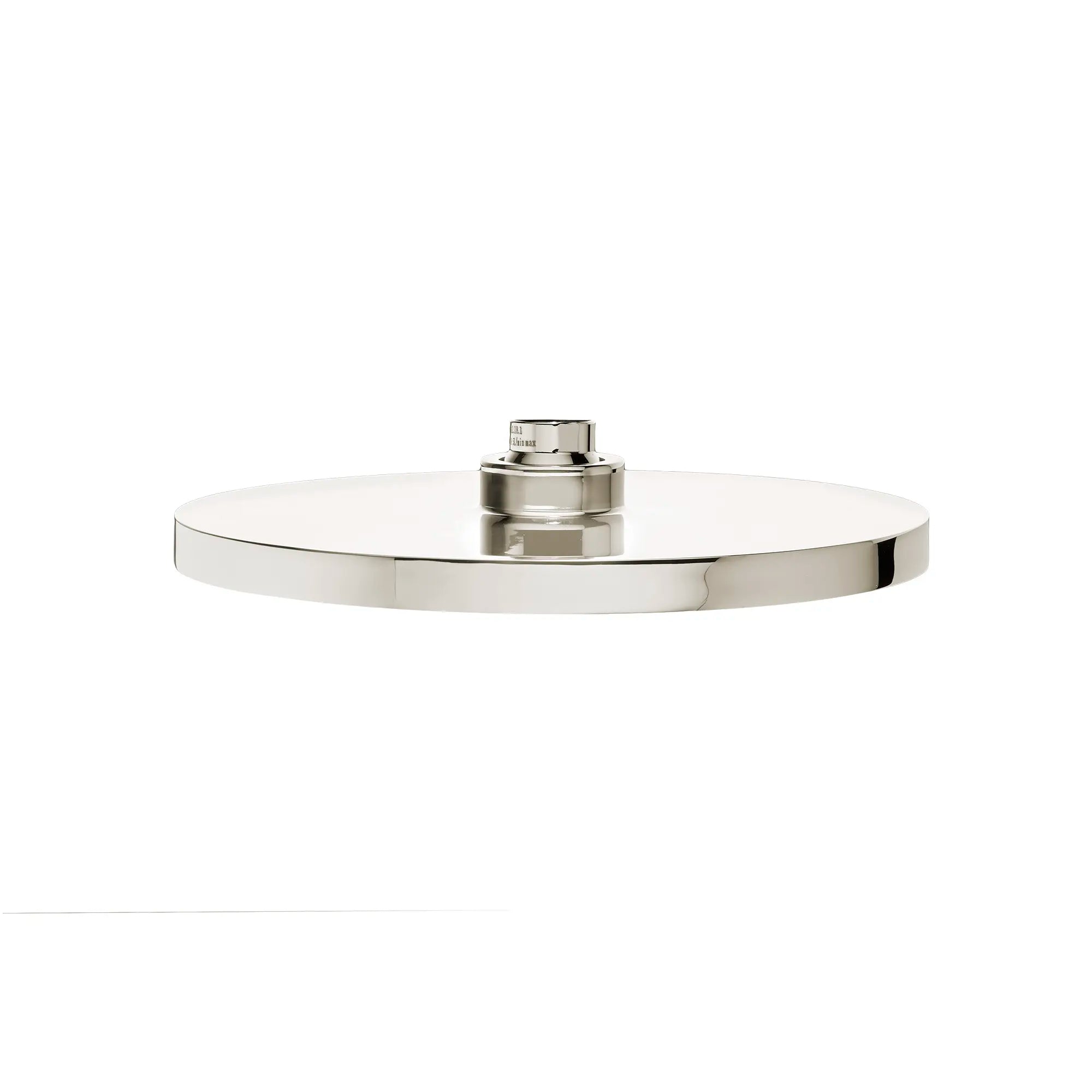 Contemporary Single Function 8 in. Round Showerhead // PLATINUM NICKEL // 42190_D35700208150_0_CDNwebp.webp
