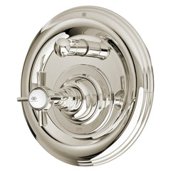 [D35107640.150] Landfair Pressure Balanced Tub/Shower Trim With Cross Handle - Platinum Nickel