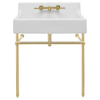 [D21411024.427] Oak Hill® 24 in. Console Legs - Polished Chrome