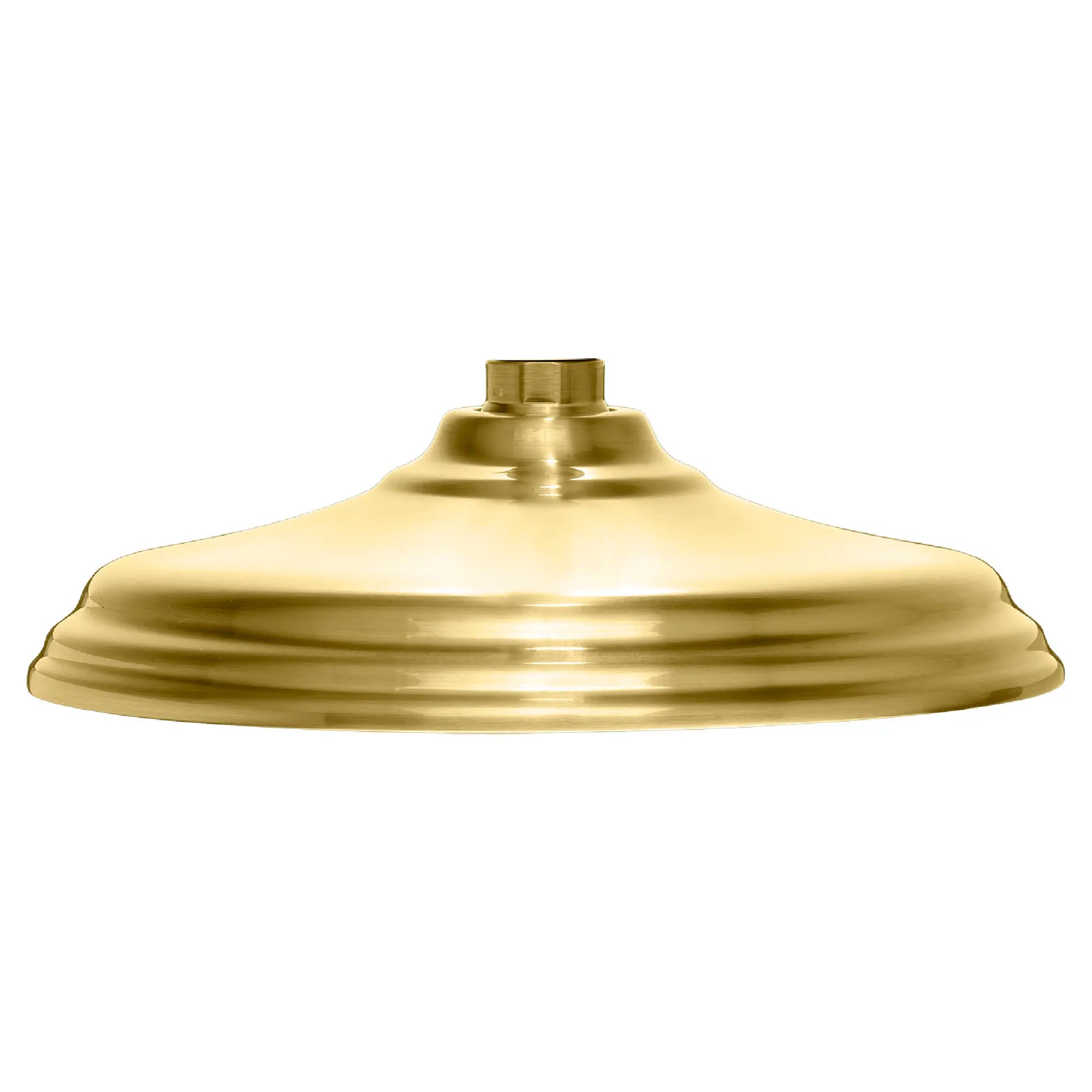 Traditional Single Function 8 in. Round Rain Can Showerhead // SATIN BRASS // 42337_D35700108427_0_CDNwebp.webp