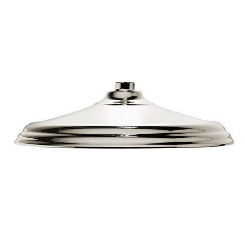 Traditional Single Function 10 in. Round Rain Can Showerhead