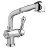 [D35402150.100] Victorian Single Handle Pull-Out Kitchen Faucet with Lever Handle - Polished Chrome