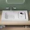 [D21045036LH.415] DXV® Modulus 36 in. Sink, No Hole - Canvas White