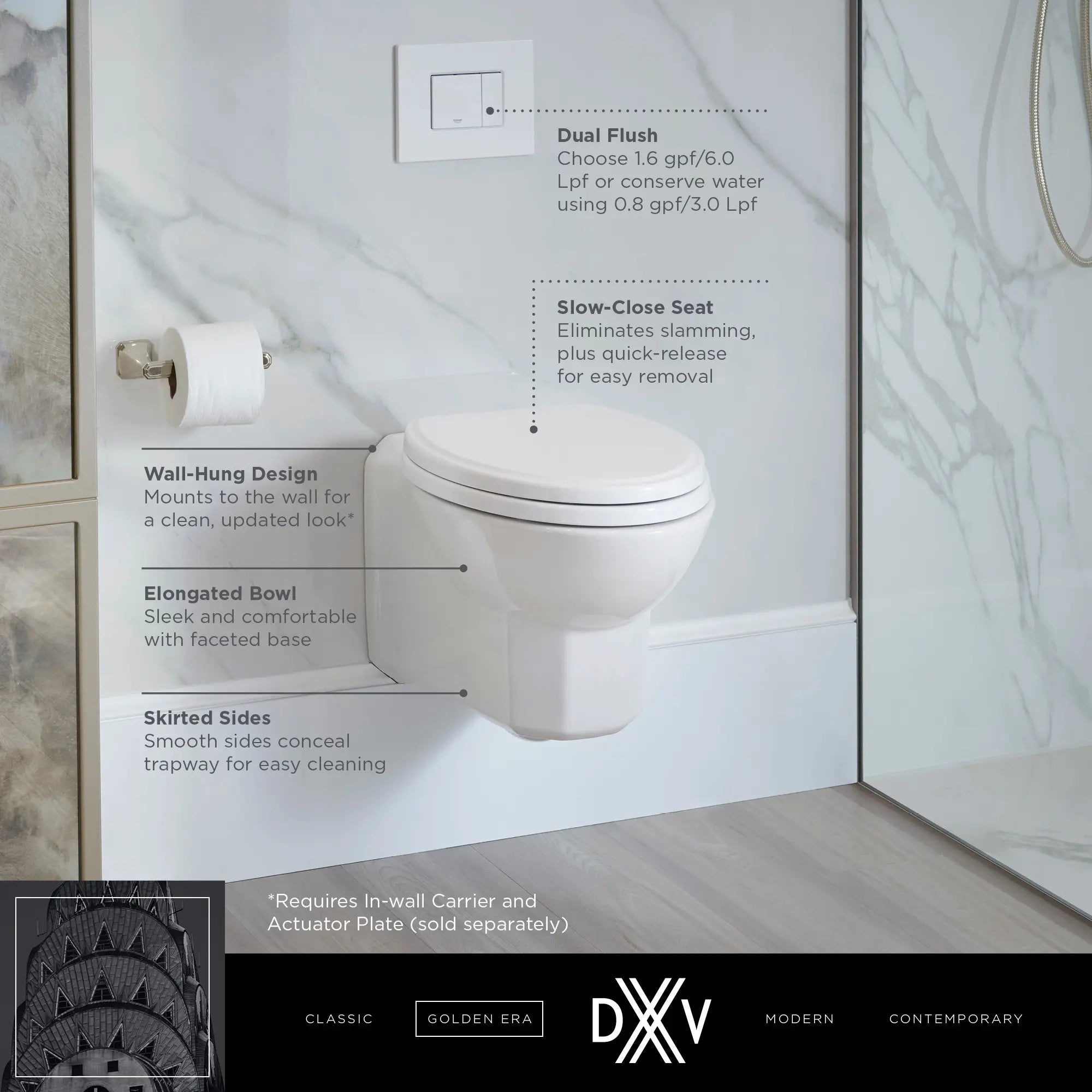 Belshire® Wall-Hung Elongated Toilet Bowl with Seat // CANVAS WHITE // 68271_DXV_Belshire_Wall_Mounted_Toilet_D23050A000_Info_1_0_CDNwebp.webp