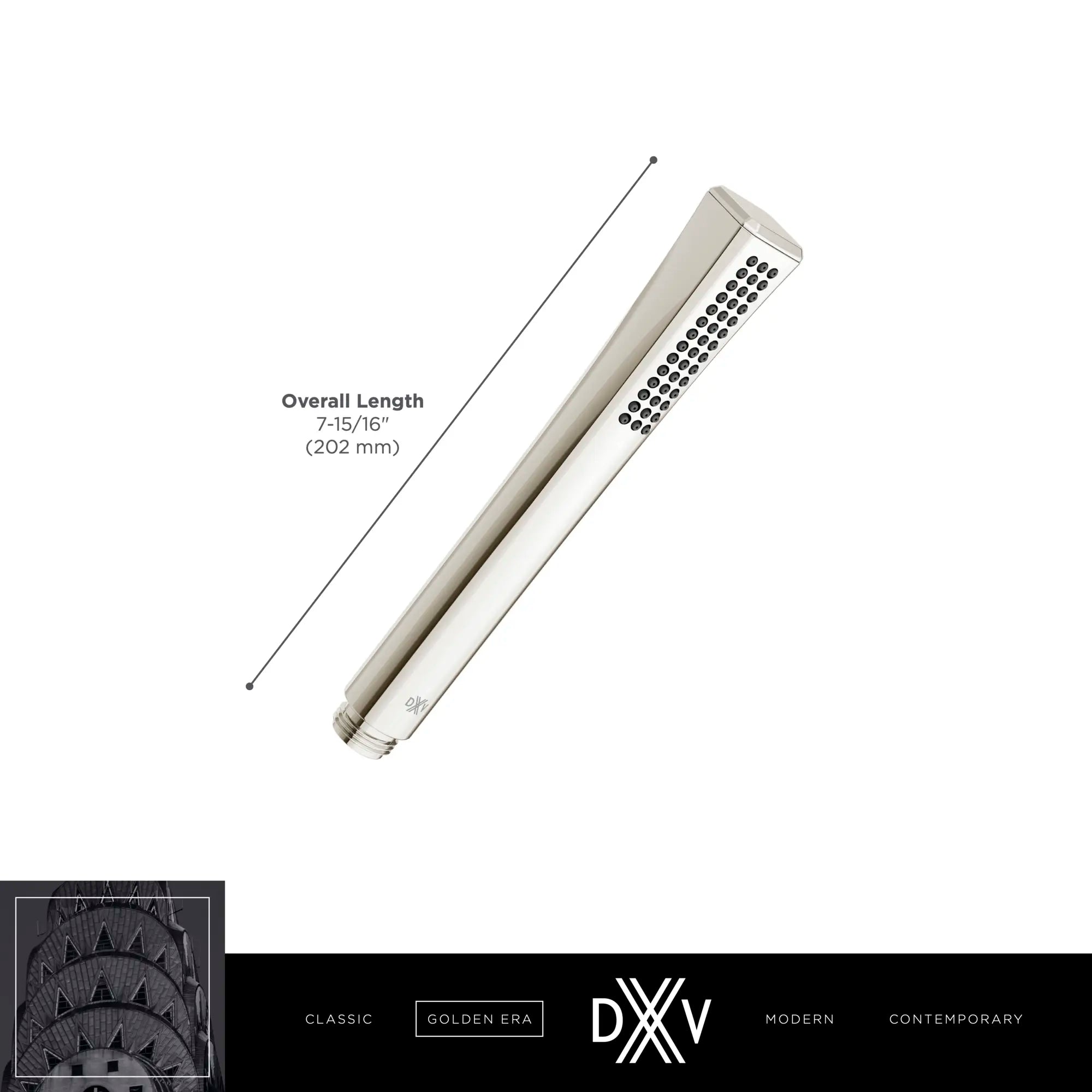 Belshire® Single Function Hand Shower // POLISHED CHROME // 68285_2020_DXV_Hand_Shower_D35170781_2_CDNwebp.webp