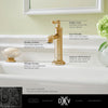 [D35155100.100] Oak Hill® Single Handle Bathroom Faucet with Lever Handle - Polished Chrome
