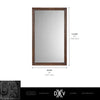 Oak Hill® 18 in. x 30 in Mirror // WEATHERED OAK // 68415_DXV_Oak_Hill_Mirror_D19005000.239_Info_CDNwebp.webp