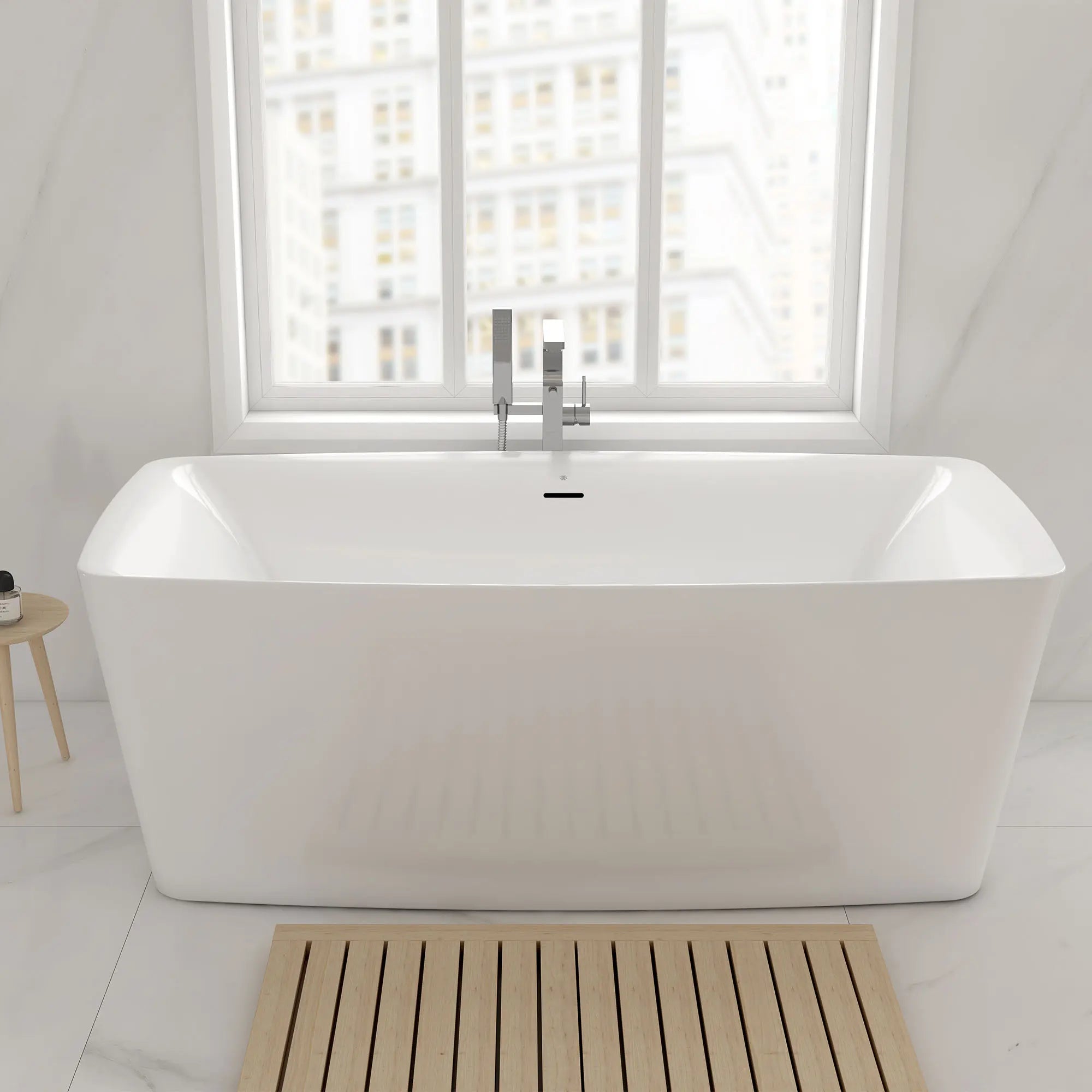 Equility® 67 in. x 33 in. Freestanding Bathtub // CANVAS WHITE // 83393_B-D12045014.415_CDNwebp.webp