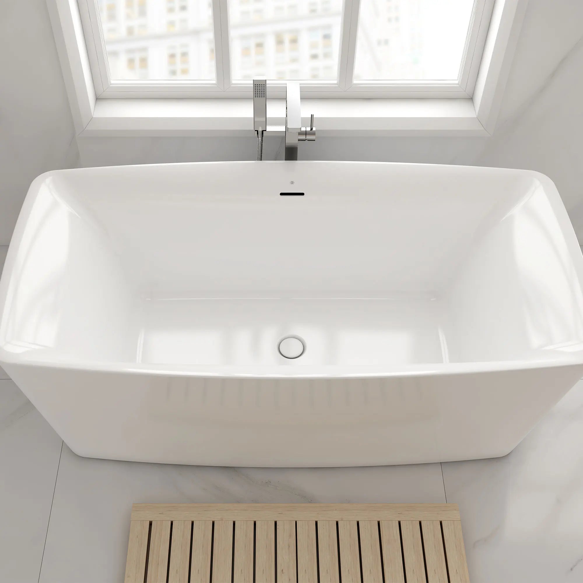 Equility® 67 in. x 33 in. Freestanding Bathtub // CANVAS WHITE // 83395_B-D12045014.415_1_CDNwebp.webp