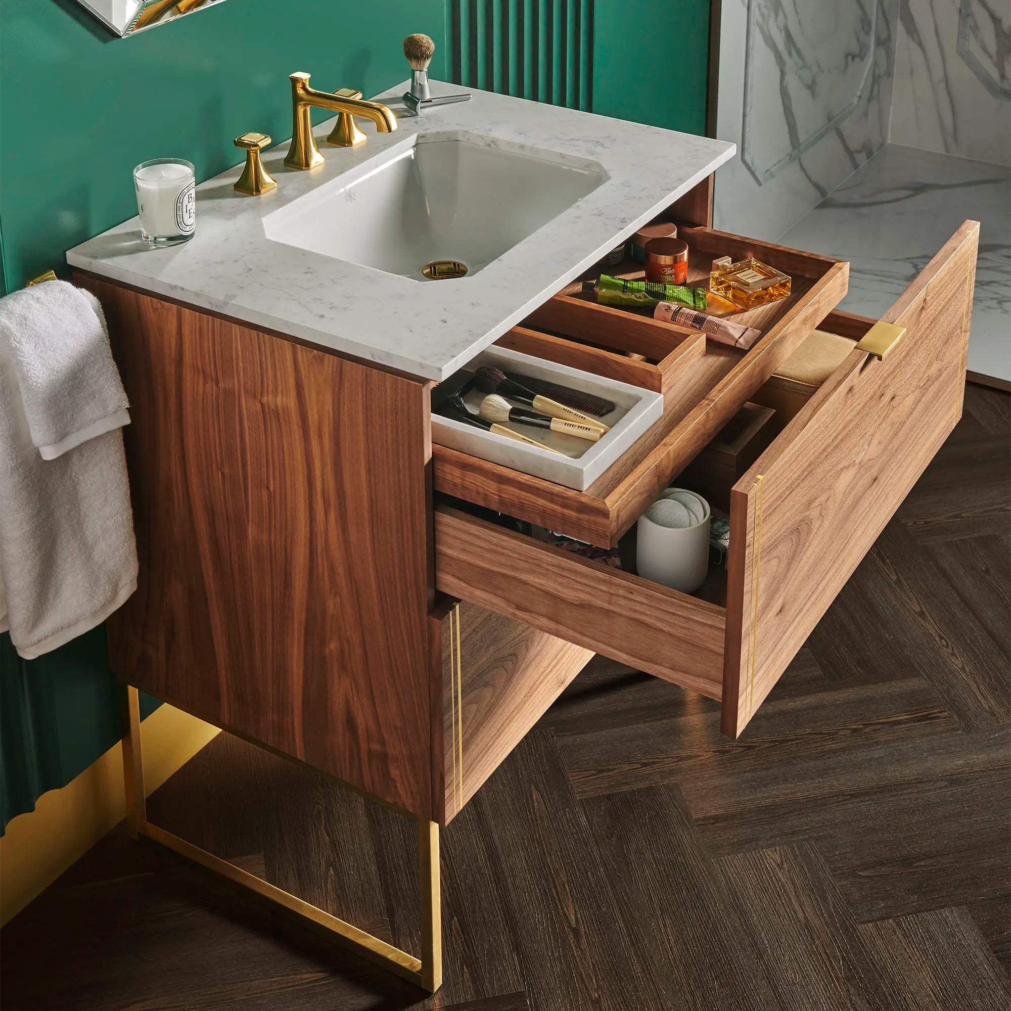 Belshire® 30 in. Single Vanity Only with Hidden Interior Drawer // WARM WALNUT // 83469_B-D19086030329_CDNwebp.webp