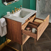 Belshire® 30 in. Single Vanity Only with Hidden Interior Drawer // WARM WALNUT(329) // 83497_B-D19086030329_2_CDNwebp.webp
