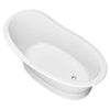 Oak Hill® 66 in. x 36 in. Freestanding Bathtub // CANVAS WHITE // 90447_D12025004.415_CDNwebp.webp