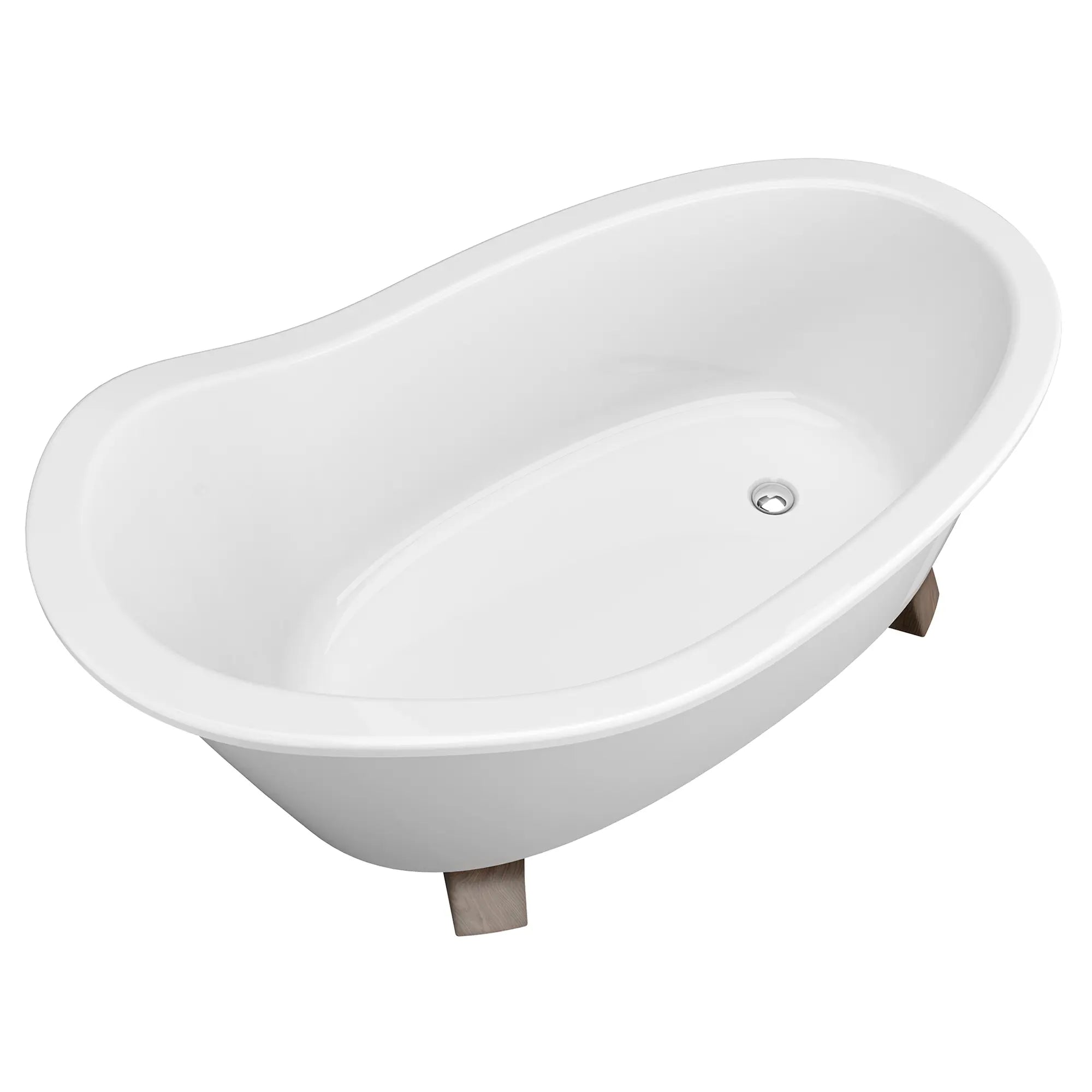 Oak Hill® 66 in. x 36 in. Freestanding Bathtub with Feet // WEATHERED OAK // 90486_D12025014239_1_CDNwebp.webp