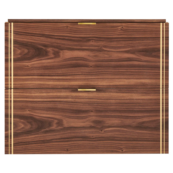 Belshire® 30 in. Single Vanity Only with Hidden Interior Drawer // WARM WALNUT(329) // 90732_D19086030329_427_CDNwebp.webp