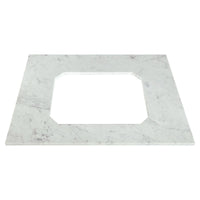 Belshire® 30 in. Carrara Marble Vanity Top, No Hole // CARRARA MARBLE // 90779_D19090000550_CDNwebp.webp