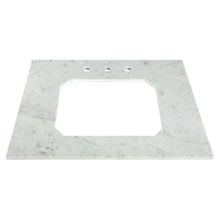 Belshire® 30 in. Carrara Marble Vanity Top, 3 Hole // CARRARA MARBLE // 90793_D19090003550_CDNwebp.webp