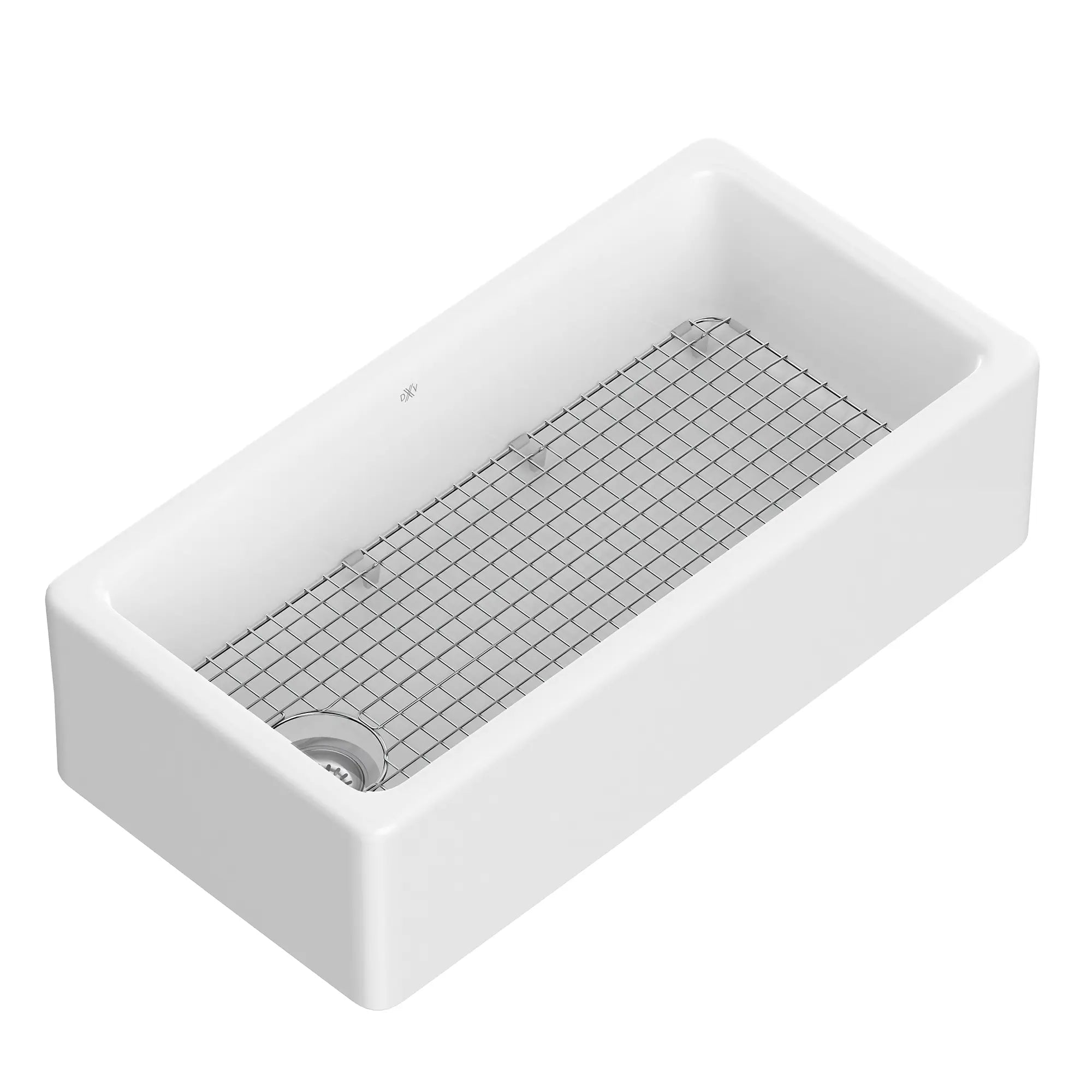 Hillside® 36 in. Apron Kitchen Sink with Offset Drain // CANVAS WHITE // 90923_D20066236.415_CDNwebp.webp