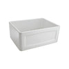 [D20101000.415] Hillside® 24 in. Apron Kitchen Sink with Center Drain - Oyster
