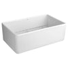[D20102000.415] Hillside® 30 in. Apron Kitchen Sink with Center Drain - Canvas White