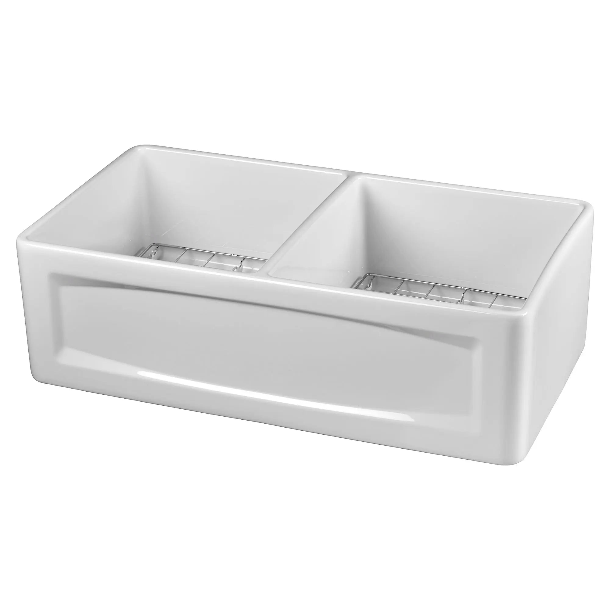 Hillside® 33 in. Apron Kitchen Sink with Center Drain // CANVAS WHITE // 91263_D20103000415_1_CDNwebp.webp