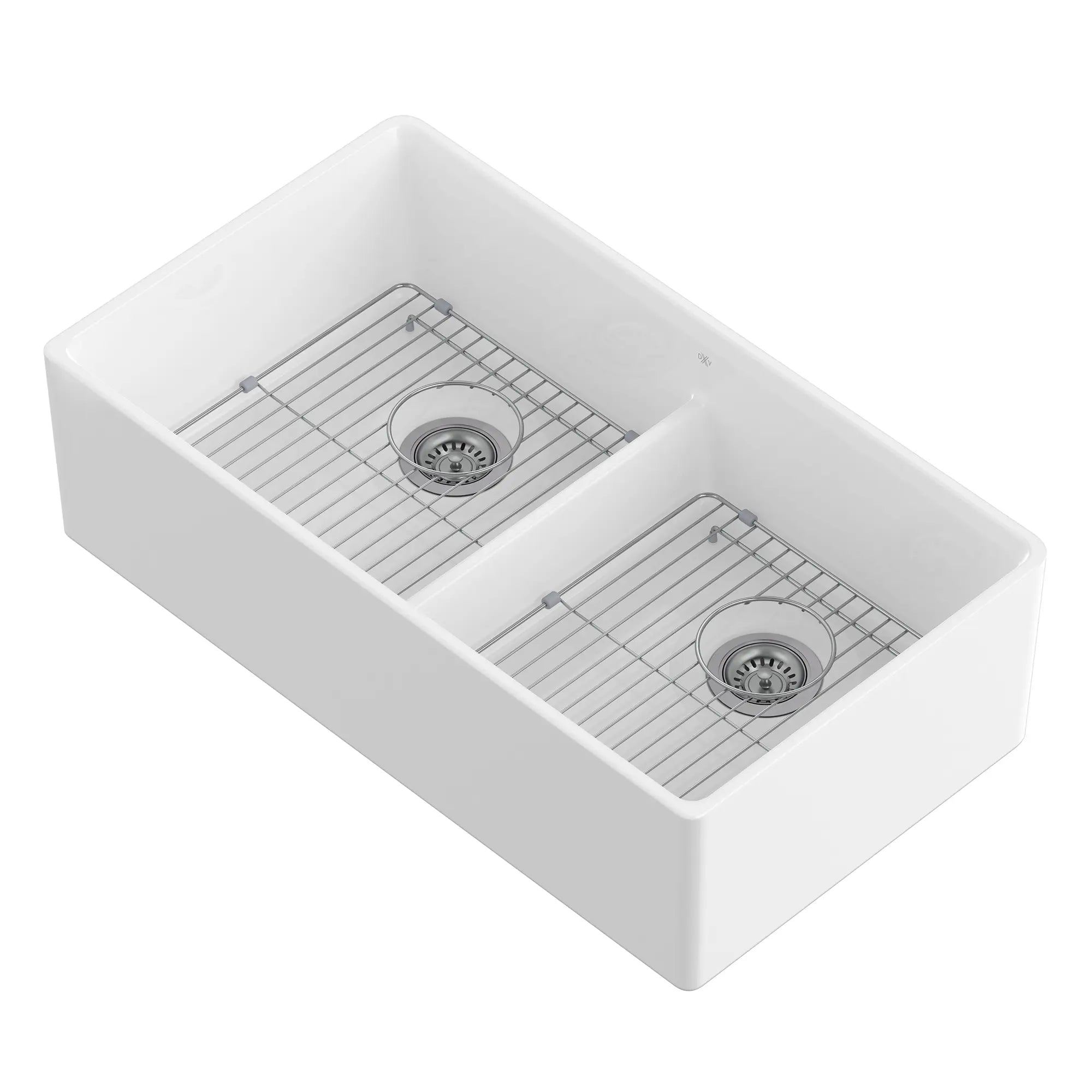 Etre® 36 in. Double Apron Kitchen Sink // CANVAS WHITE // 91660_D21180DB3620.415_5_CDNwebp.webp