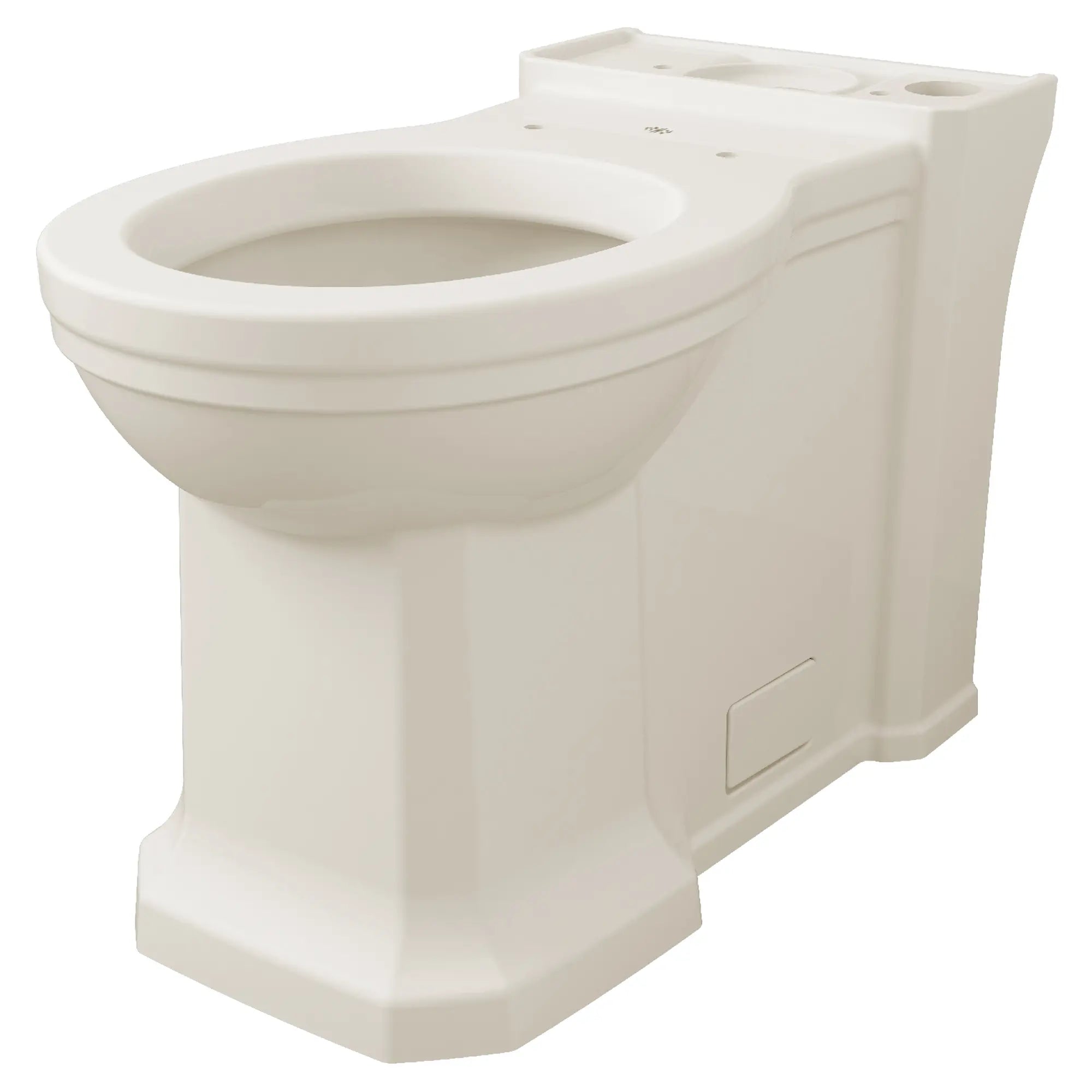 Fitzgerald Chair Height Round Front Toilet Bowl with Seat // BISCUIT // 92213_D23005D000071_1_CDNwebp.webp