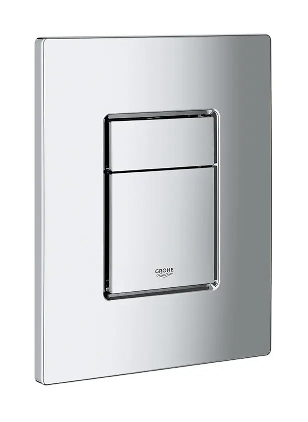 Cosmopolitan Dual Flush Actuator Plate // POLISHED CHROME // 92422_D28015000100_CDNwebp.webp