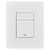 Cosmopolitan Dual Flush Actuator Plate // CANVAS WHITE // 92446_D28015000415_CDNwebp.webp