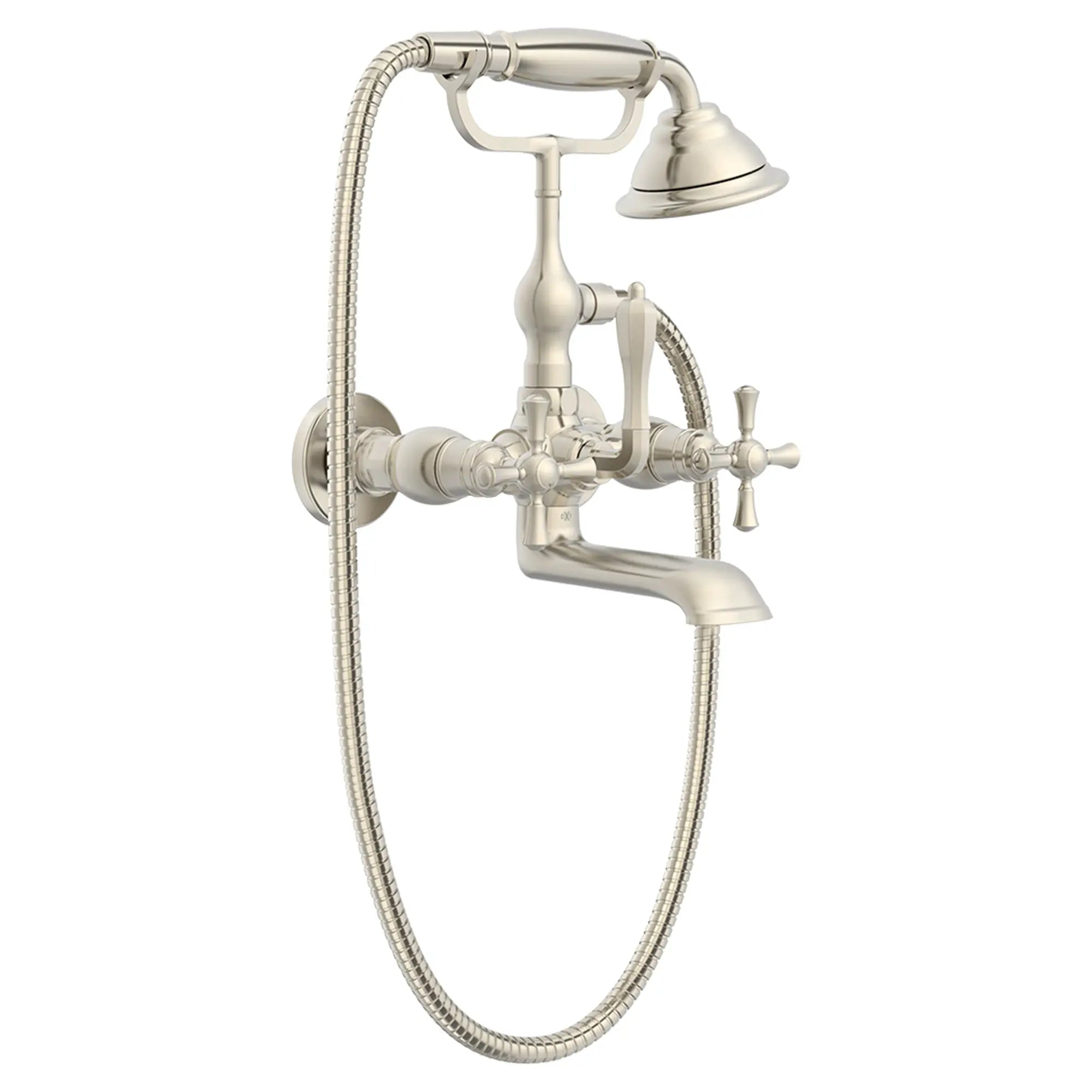 Randall® Wall Mounted Tub Filler with Hand Shower // BRUSHED NICKEL // 93207_D3510298C.144_CDNwebp.webp