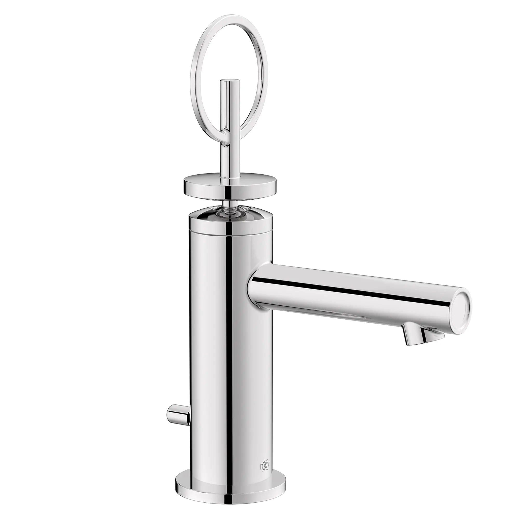 Percy® Single Handle Bathroom Faucet with Indicator Markings and Loop Handle // POLISHED CHROME // 93697_D35105104RB.100_CDNwebp.webp