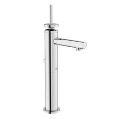 [D35105150RB.100] Percy® Single Handle Vessel Bathroom Faucet with Indicator Markings and Stem Handle - Polished Chrome