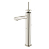 [D35105150RB.144] Percy® Single Handle Vessel Bathroom Faucet with Indicator Markings and Stem Handle - Polished Chrome