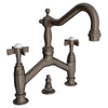 [D3510725C.110] Landfair Bridge Bathroom Faucet - Carbon Bronze