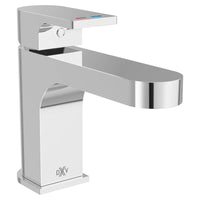 [D35109100RB.100] Equility® Single Handle Bathroom Faucet with Indicator Markings and Lever Handle - Polished Chrome