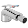 [D35120012RB.100] DXV® Modulus Single Hole Bidet Faucet with Indicator Markings and Lever Handle - Polished Chrome