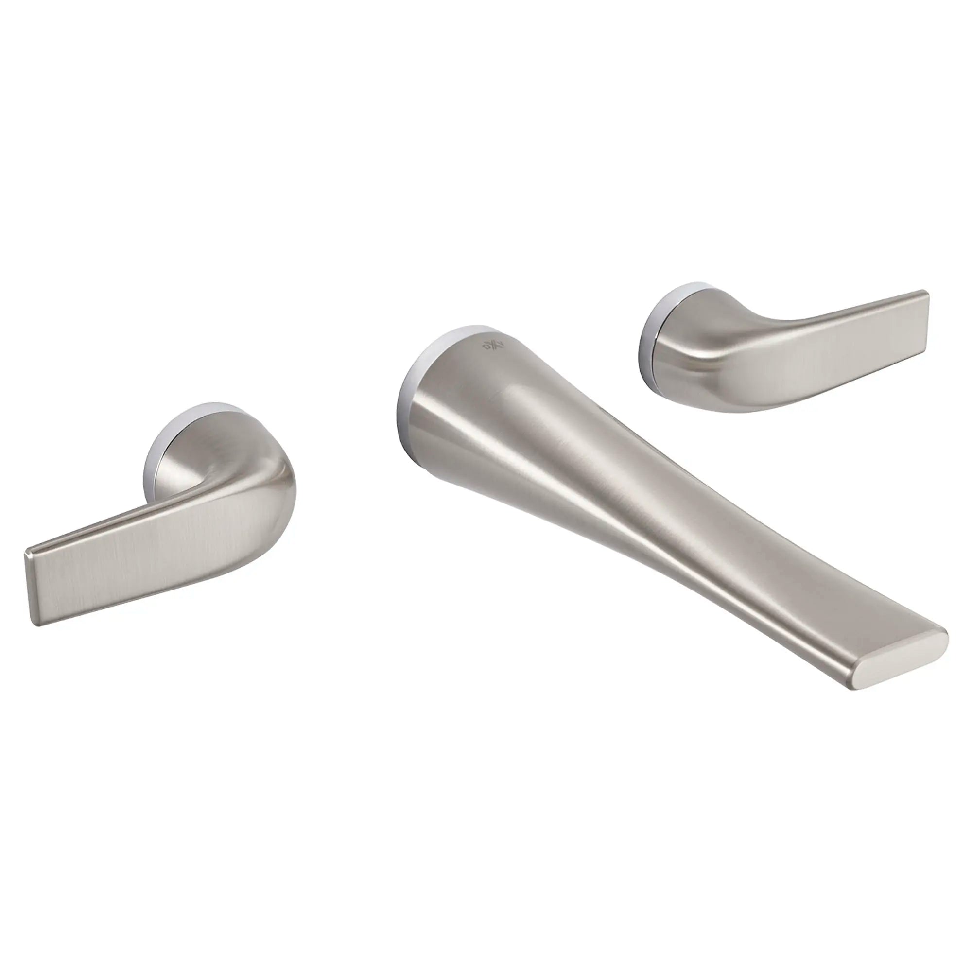 DXV® Modulus 2-Handle Wall Mount Widespread Bathroom Faucet with Lever Handles // BRUSHED NICKEL // 95259_D35120450144_CDNwebp.webp