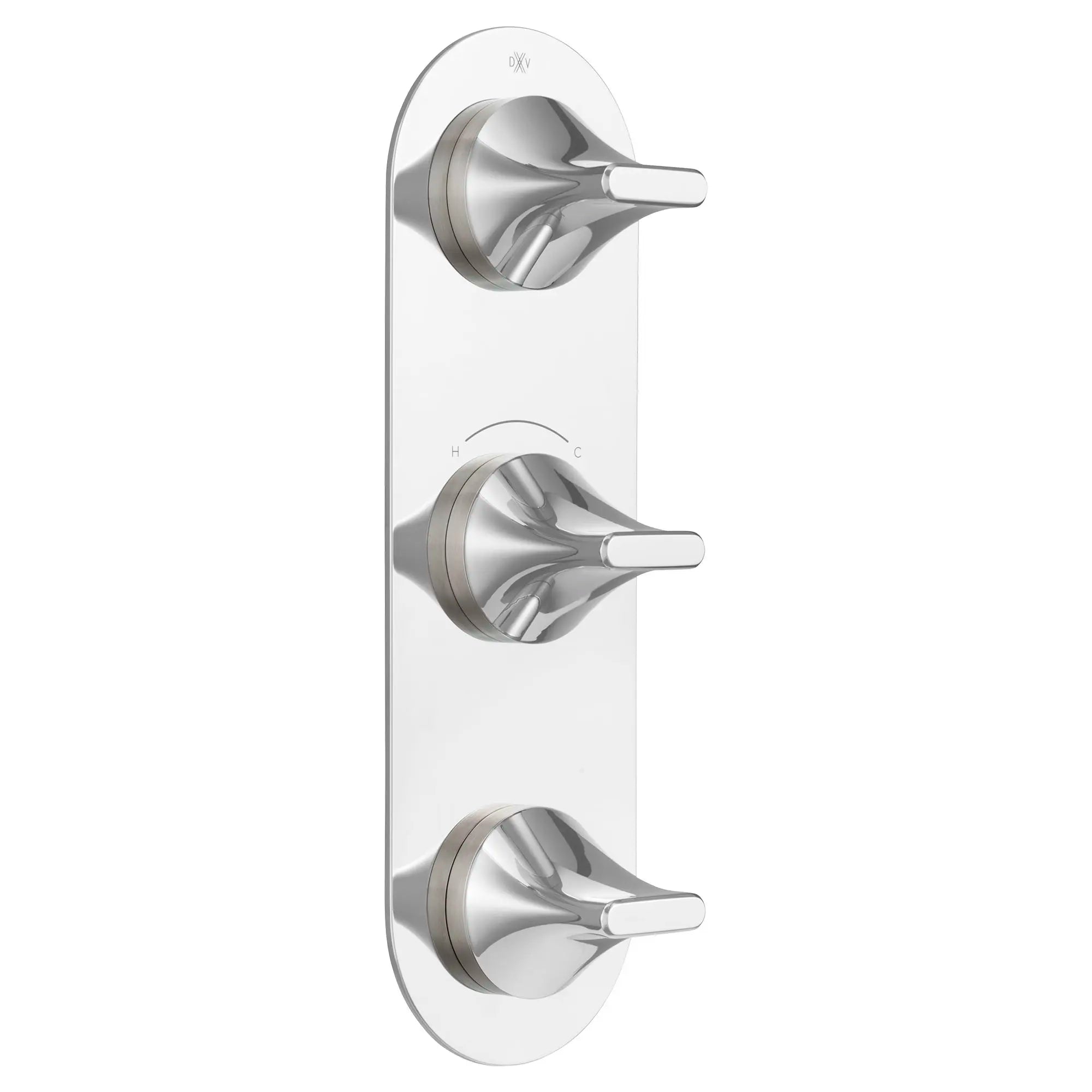 DXV® Modulus 3-Handle Thermostatic Valve Trim Only // POLISHED CHROME // 95336_D35120537100_1_CDNwebp.webp