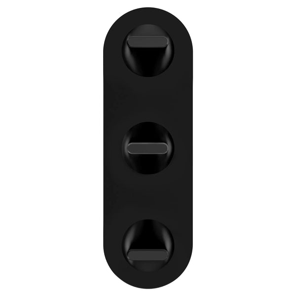 DXV® Modulus 3-Handle Thermostatic Valve Trim Only // MATTE BLACK // 95357_D35120537243_CDNwebp.webp