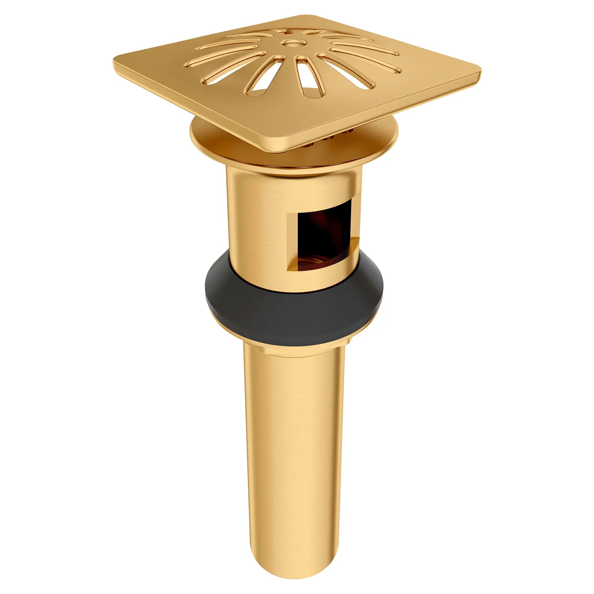Oak Hill® Grid Drain with Decorative Cover // SATIN BRASS // 95510_D35155040.427_2_CDNwebp.webp
